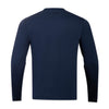Back view of The Surfside Longsleeve Tee in Beaufain Blue color