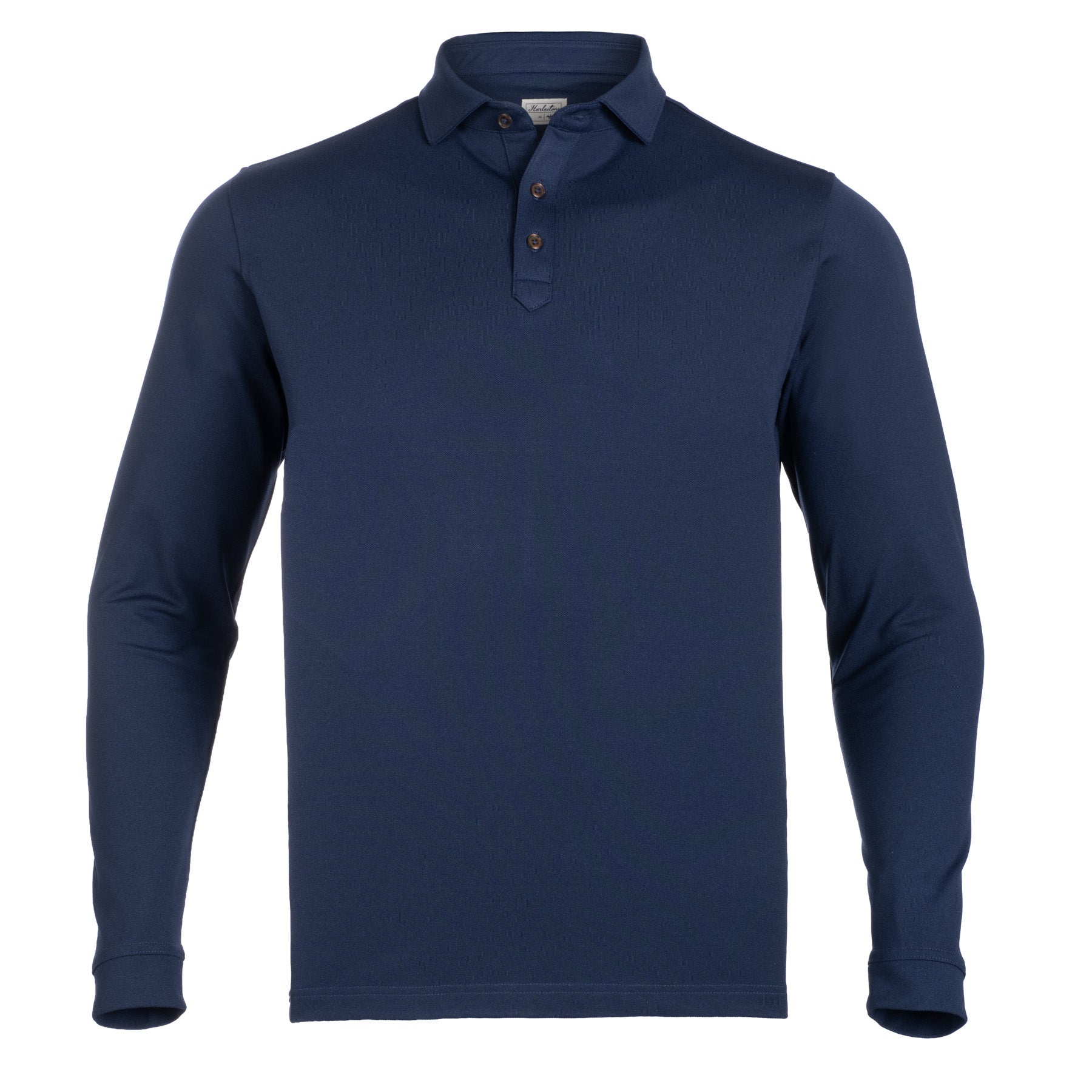 YAECA PARK｜24SS Long Sleeve Polo（Navy・L） 1200W-4048-TrueNavy-0-
