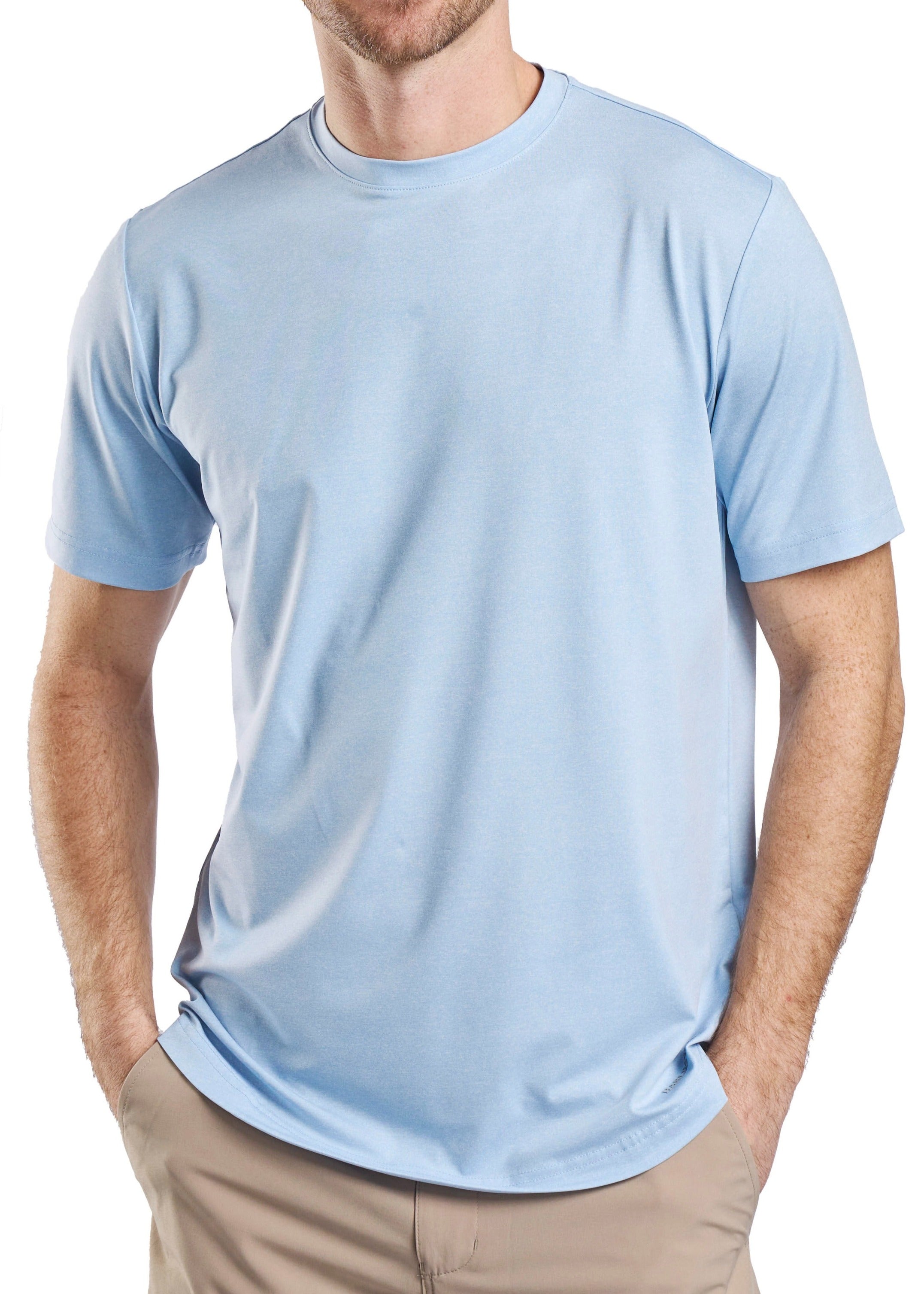 Sky blue sports t 2024 shirt