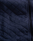 Close-up of the fabric of the Sport Jacket in Beaufain Blue.