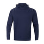 The Horizon Hoodie in Beaufain Blue, shown from the front.