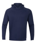 The Horizon Hoodie in Beaufain Blue, shown from the front.