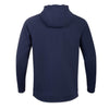 Back view of the Horizon Hoodie in Beaufain Blue