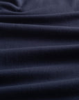 Close-up of the fabric of The Surfside Hoodie in beaufain blue color.