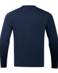 Back view of The Surfside Longsleeve Tee in Beaufain Blue color